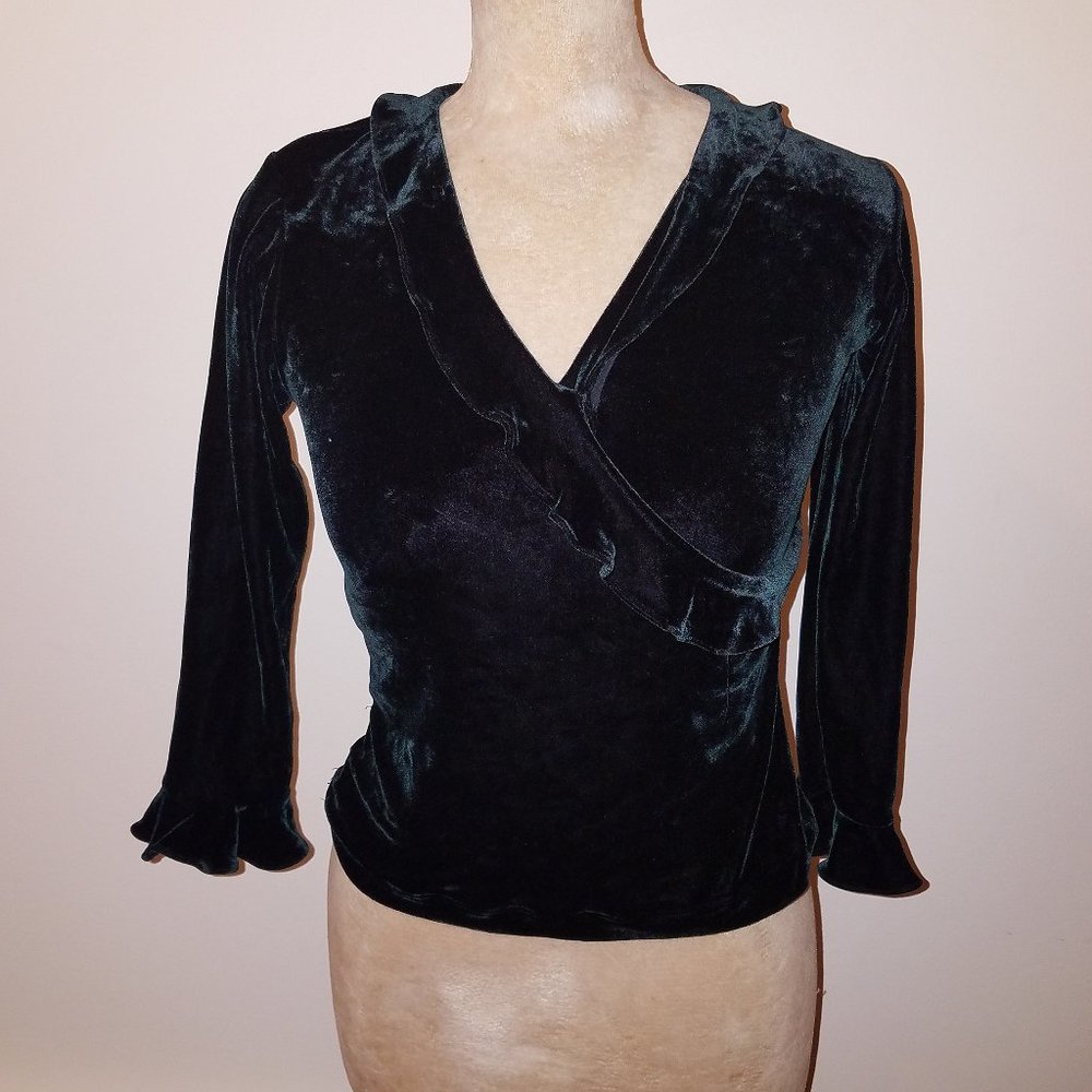 Velvet blouse